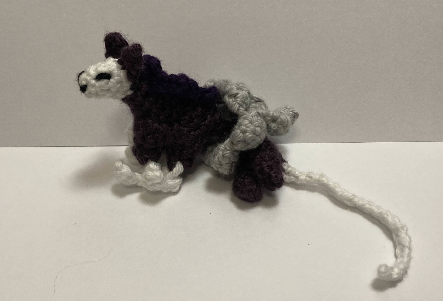 palm sized crocheted plushie