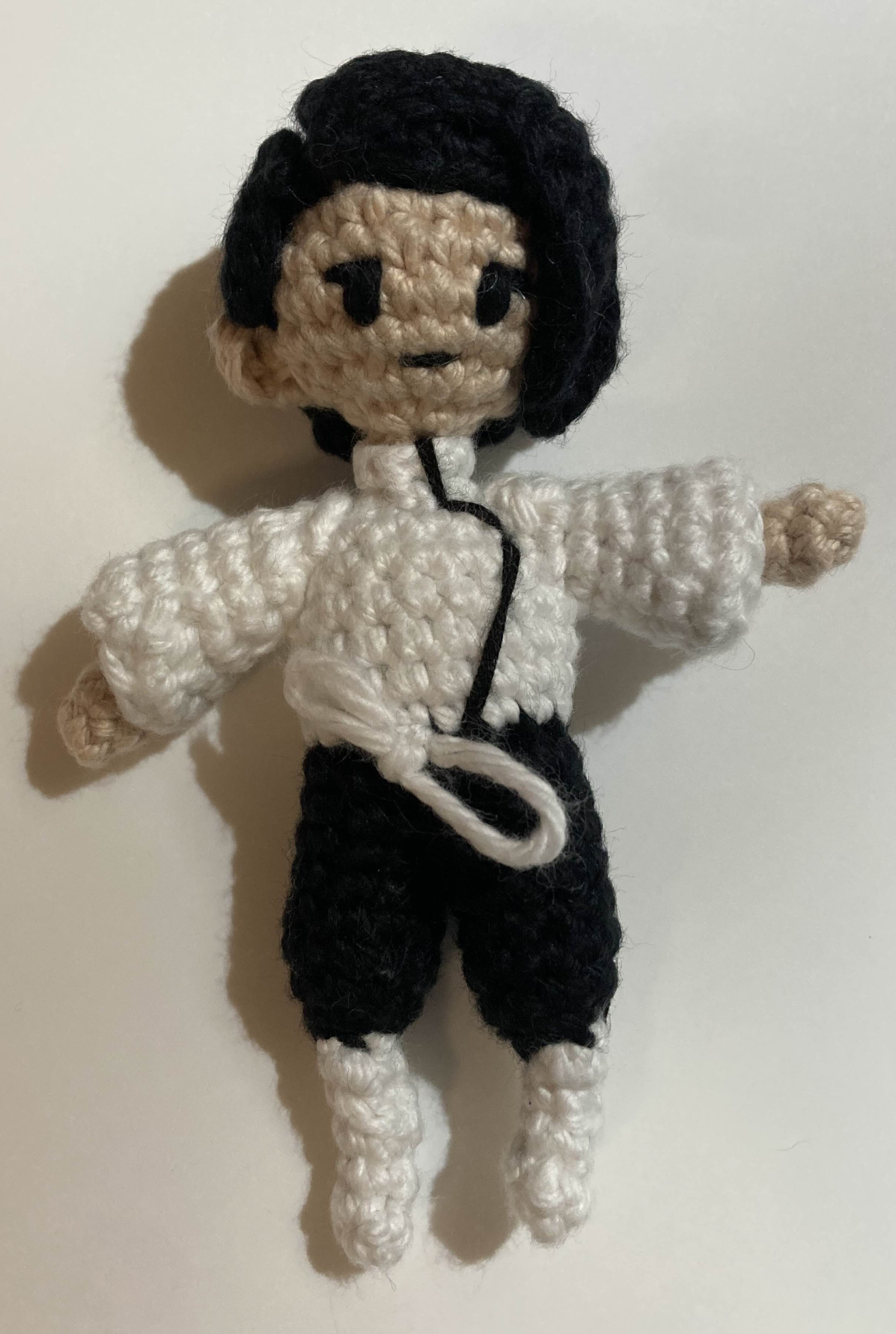 palm sized crocheted plushie