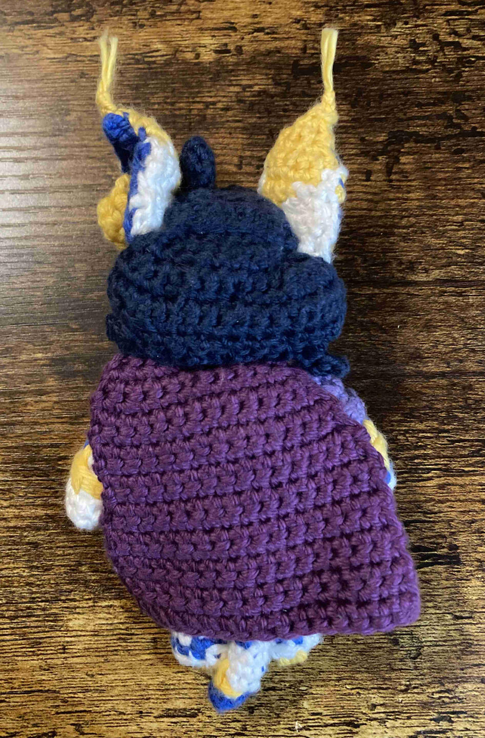 palm sized crocheted plushie